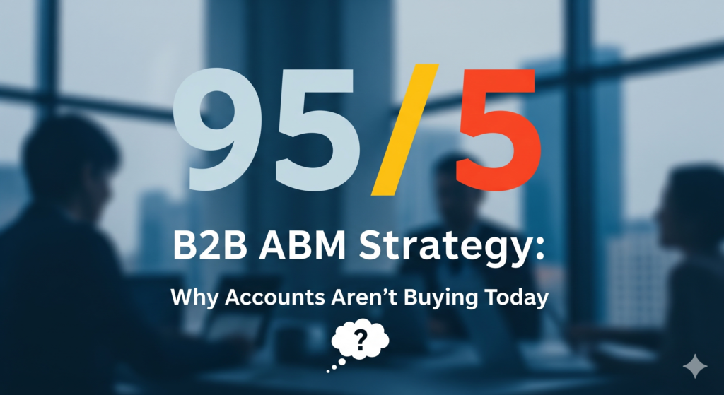 95-5 B2B ABM Rule | Why Accounts Aren't Not Buying Today
