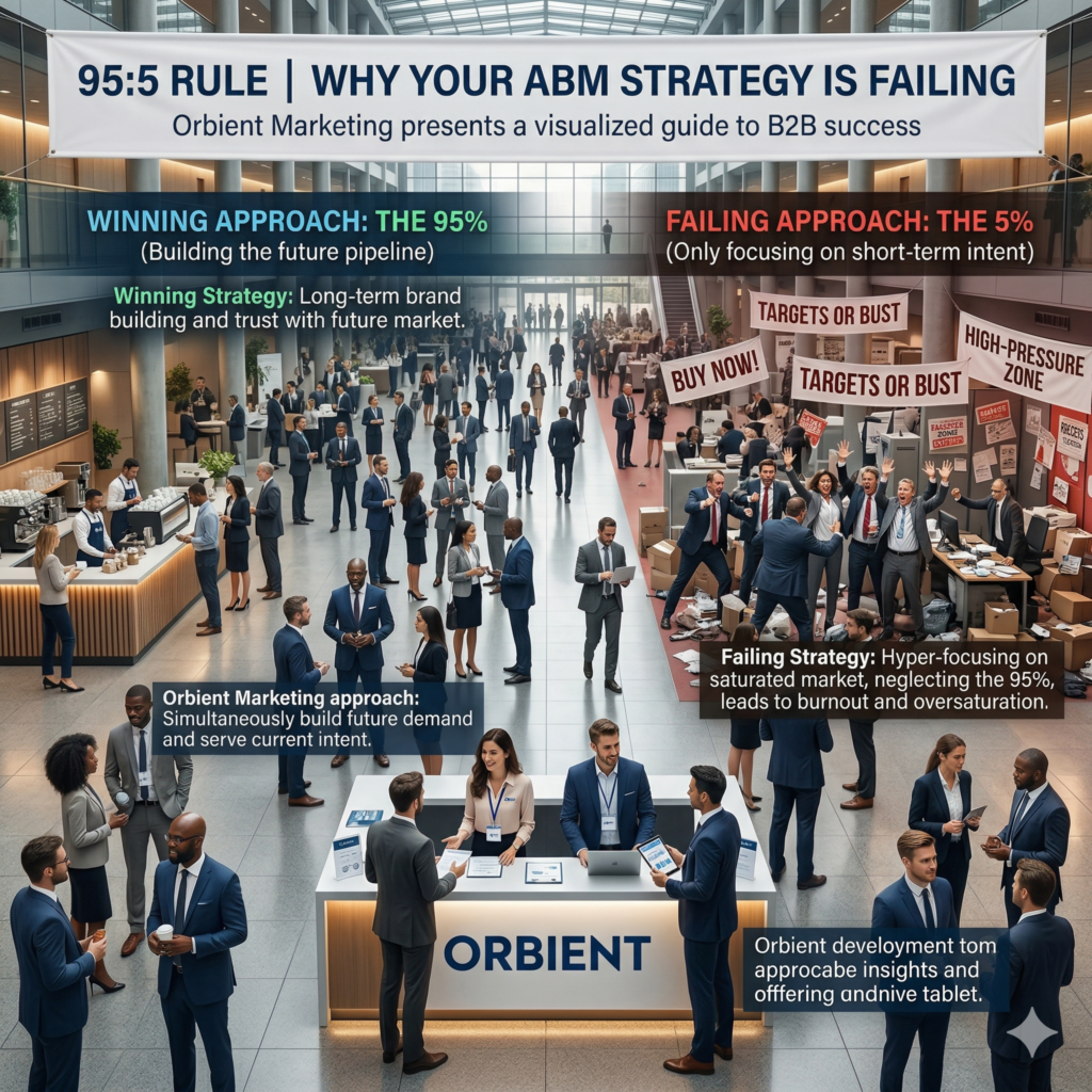95%:5 % ABM Rule | Why Your ABM Strategy is Failing 