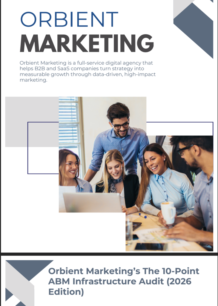 ABM Tech Stack Audit Checklist 2026 - Orbient Marketing.