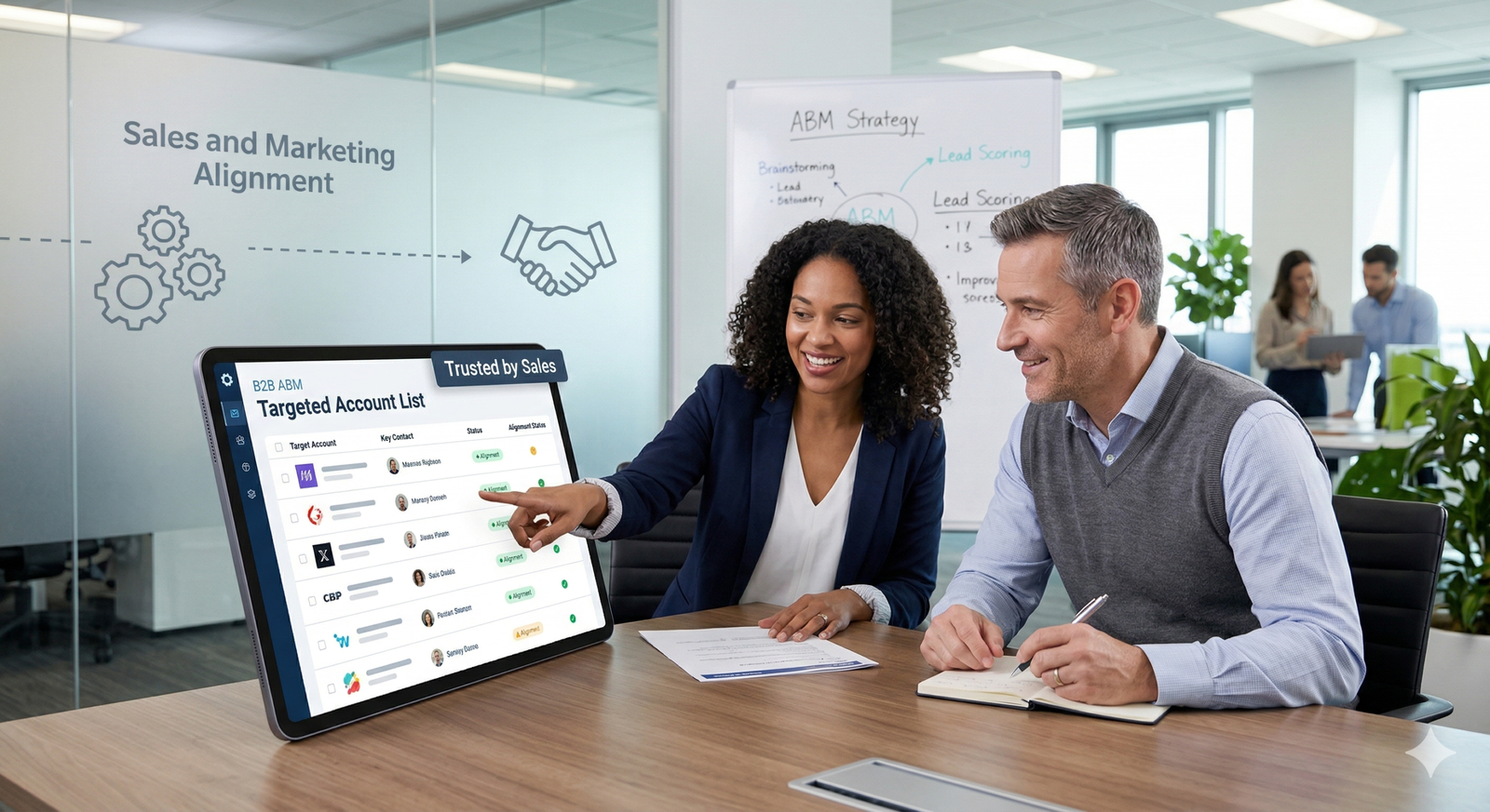 Building a Targeted Account List Trusted By Sales | Sales and Marketing Alignment