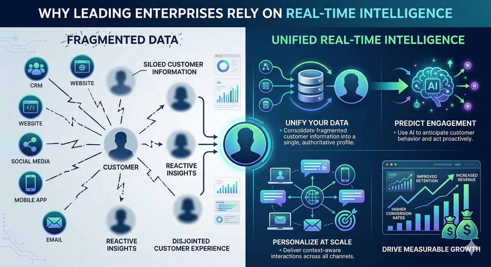 The Future of Customer Engagement | Why Enterprises rely on real time data