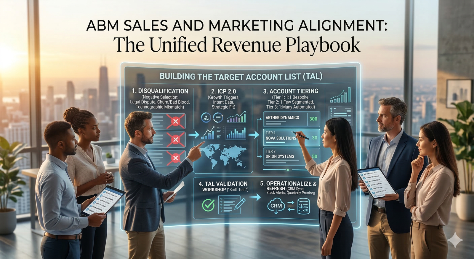 Sales & Marketing Aligned Targeted Account List